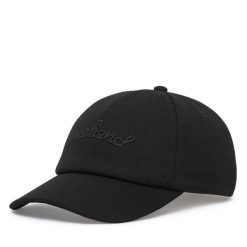 Czapka z daszkiem Weekend Max Mara. Czarne czapki z daszkiem damskie Weekend Max Mara, bez wzorów. Za 474.99 zł.