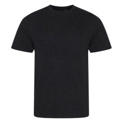Koszulka Dla Dorosłych Unisex Heather Triblend. Czarne bluzki damskie AWDIS, s, bez wzorów, bez kołnierzyka, bez ramiączek. Za 69.99 zł.