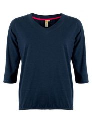 Roadsign Koszulka w kolorze granatowym rozmiar: S. Niebieskie koszulki damskie Roadsign, s, bez wzorów, z bawełny, bez kołnierzyka, bez ramiączek. Za 34.99 zł.