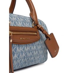 Torebka MICHAEL Michael Kors. Niebieskie kuferki damskie MICHAEL Michael Kors, bez wzorów, bez dodatków. Za 1,049.00 zł.