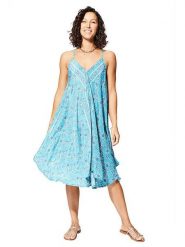 Ipanima Sukienka w kolorze błękitnym rozmiar: 34-40. Niebieskie sukienki damskie Ipanima, bez wzorów, bez ramiączek. Za 65.99 zł.