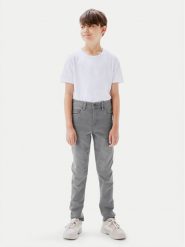 NAME IT Jeansy 13190372 Szary Slim Fit. Szare jeansy chłopięce Name it, z bawełny. Za 89.99 zł.
