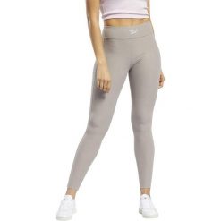 Legginsy treningowe damskie Reebok CL WDE Cozy Knit. Brązowe legginsy damskie Reebok, xs, bez wzorów. Za 60.00 zł.