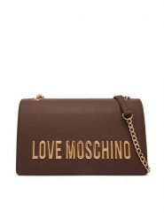 LOVE MOSCHINO Torebka JC4192PP1PKD0300 Brązowy. Brązowe torebki klasyczne damskie Love Moschino, ze skóry, bez dodatków. Za 949.99 zł.