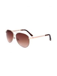 Oscar de la Renta Damskie okulary przeciwsłoneczne w kolorze złoto-jasnobrązowym rozmiar: 59. Brązowe okulary przeciwsłoneczne damskie Oscar de la Renta. Za 144.95 zł.