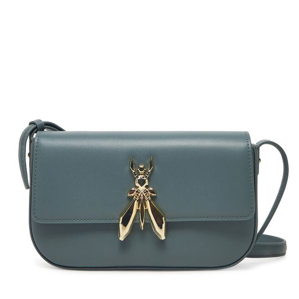 Torebka Patrizia Pepe. Zielone listonoszki damskie Patrizia Pepe, bez wzorów, bez dodatków. Za 619.99 zł.