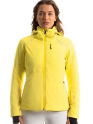 Fischer Kurtka narciarska w kolorze żółtym rozmiar: XL. Żółte kurtki sportowe damskie FISCHER, xl, bez wzorów, bez kaptura. Za 459.04 zł.