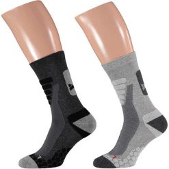 Skarpety turystyczne Xtreme 2-pack Multi szary. Szare skarpetki damskie XTREME SOCKSWEAR, bez wzorów. Za 133.99 zł.
