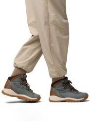 Columbia Trekkingi Newton Ridge Mid WP 1424692 Zielony. Zielone obuwie trekkingowe damskie Columbia, ze skóry, bez zapięcia. Za 529.99 zł.