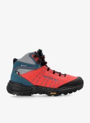 Buty turystyczne damskie Zamberlan Circe GTX. Czerwone obuwie trekkingowe damskie Zamberlan, z gore-texu, za kostkę, bez zapięcia. Za 652.29 zł.
