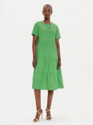 Noisy May Sukienka codzienna Caroline 27027099 Zielony Loose Fit. Zielone sukienki damskie Noisy may, bez wzorów, z bawełny, bez ramiączek. Za 99.99 zł.