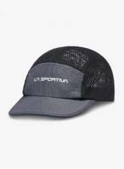 Czapka do biegania La Sportiva Skyline Air Cap. Szare czapki z daszkiem damskie La Sportiva, bez wzorów, z materiału. Za 170.49 zł.