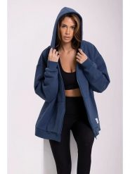 Onamaste Bluza "Flow" w kolorze niebieskim rozmiar: S/M. Niebieskie bluzy damskie Onamaste, m, bez wzorów, bez kaptura. Za 184.89 zł.