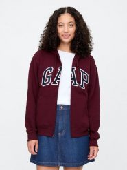 GAP Bluza w kolorze bordowym rozmiar: XXL. Czerwone bluzy damskie GAP, xxl, bez wzorów, bez kaptura. Za 118.95 zł.
