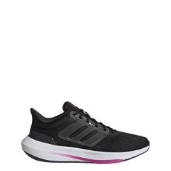 Buty Ultrabounce. Czarne obuwie sportowe damskie Adidas, z materiału, bez zapięcia, do biegania. Za 357.00 zł.