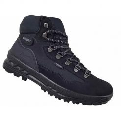 Buty trekkingowe damskie Grisport Scamosciato. Niebieskie obuwie trekkingowe damskie Grisport, z materiału, za kostkę, bez zapięcia. Za 332.00 zł.