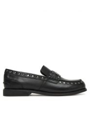 KARL LAGERFELD Mokasyny KL42125S Czarny. Czarne mokasyny damskie KARL LAGERFELD, ze skóry, bez obcasa. Za 589.99 zł.