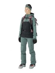 DYNAFIT Spodnie narciarskie "Radical" w kolorze zielonym rozmiar: S. Zielone spodnie dresowe damskie Dynafit, s, bez wzorów, z materiału. Za 485.44 zł.