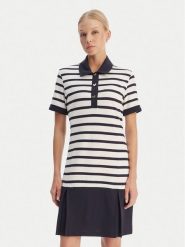 Liu Jo Sport Sukienka codzienna TA6125 J3867 Granatowy Regular Fit. Niebieskie sukienki damskie Liu Jo Sport, bez wzorów, z wiskozy, sportowe, bez ramiączek. Za 649.99 zł.