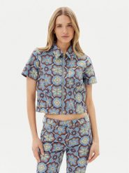 Wrangler Koszula jeansowa 112362607 Niebieski Slim Fit. Niebieskie koszule damskie Wrangler, m, bez wzorów, z bawełny, bez kołnierzyka, bez ramiączek. Za 169.99 zł.