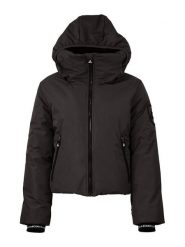Peak Mountain Kurtka narciarska "Ally" w kolorze czarnym rozmiar: L. Czarne kurtki sportowe damskie Peak Mountain, l, bez wzorów, bez kaptura. Za 503.95 zł.