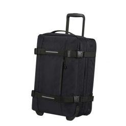 Walizka podróżna American Tourister Urban Track 5. Czarne walizki American Tourister, bez wzorów. Za 479.99 zł.