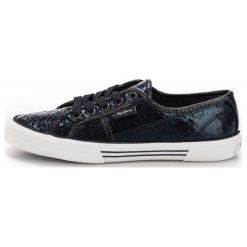 Pepe Jeans Tenisówki Damskie Aberlady Luxor 37 Czarny. Obuwie sportowe damskie marki Pepe Jeans. W wyprzedaży za 188.00 zł.