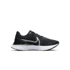 Buty do biegania Kobieta Nike React Infinity Run 3 S czarny. Czarne obuwie sportowe damskie Nike, bez zapięcia, do biegania. W wyprzedaży za 539.95 zł.