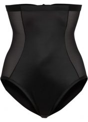 Figi shape, silny stopień modelowania sylwetki. Brązowe bielizna korygująca bonprix, bez wzorów, z materiału. Za 77.99 zł.