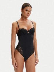 BOSS Body Guipure 50561173 Czarny. Czarne body i gorsety Boss, bez wzorów, z syntetyku. Za 499.99 zł.