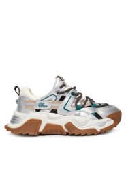Steve Madden Sneakersy Kingdom 2 SM11004870 Beżowy. Brązowe obuwie sportowe damskie Steve Madden, ze skóry, bez zapięcia. Za 479.99 zł.