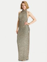 Swing Sukienka wieczorowa 5AK13400 Zielony Regular Fit. Zielone sukienki damskie Swing, bez wzorów, z syntetyku, wizytowe, bez ramiączek. Za 1,249.00 zł.