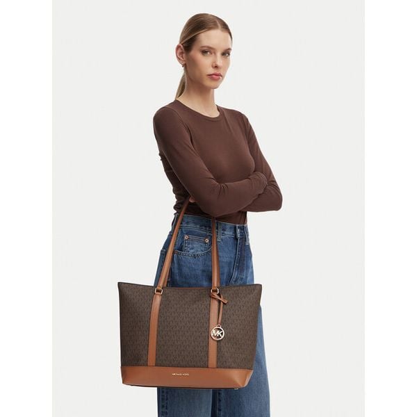 Torebka MICHAEL Michael Kors. Brązowe torebki klasyczne damskie MICHAEL Michael Kors, bez dodatków. Za 849.99 zł.