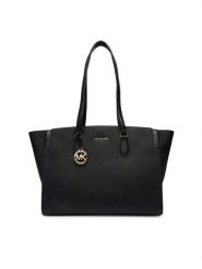 MICHAEL Michael Kors Torebka 30R6GQ6T7L Czarny. Czarne shopper bag MICHAEL Michael Kors, ze skóry, bez dodatków. Za 1,299.00 zł.