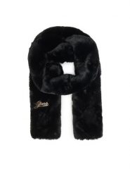 Guess Szalik AW5399 POL03 Czarny. Czarne szaliki damskie Guess, z aplikacjami, z materiału. Za 239.99 zł.