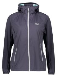 Jack Wolfskin Kurtka softshellowa "Eagle Peak II" w kolorze granatowym rozmiar: L. Niebieskie kurtki sportowe damskie Jack Wolfskin, l, bez wzorów, bez kaptura. Za 302.35 zł.