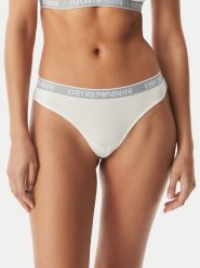 Emporio Armani Underwear Komplet fig brazylijskich EW000404 AF19026 M0082 Biały. Białe komplety bielizny Emporio Armani Underwear, bez wzorów, z bawełny. Za 209.99 zł.