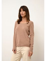 Just Cashmere Kaszmirowy sweter "Fiona" w kolorze karmelowym rozmiar: M. Brązowe swetry klasyczne damskie Just Cashmere, m, z kaszmiru, bez kołnierzyka. Za 347.99 zł.