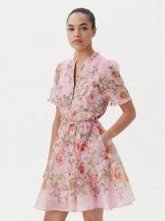 Hale Bob Sukienka letnia 4YPR654A Różowy Regular Fit. Czerwone sukienki damskie Hale bob, bez wzorów, ze lnu, bez ramiączek. Za 2,269.00 zł.