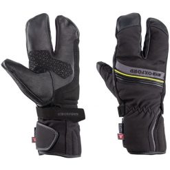 Rękawice rowerowe Oxford Polar 1.0 w rozmiarze L/9. Czarne rękawiczki damskie OXFORD, bez wzorów, z polaru. Za 399.50 zł.