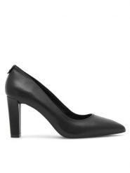 Lasocki Czółenka WYL3788-1Z Czarny. Czarne czółenka damskie Lasocki, bez wzorów, ze skóry, bez obcasa. Za 229.99 zł.