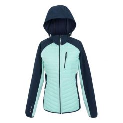 Kurtka Damska Pro Hybrid II Padded Jacket. Niebieskie kurtki damskie Regatta, xs, bez wzorów, z puchu, bez kaptura. Za 145.99 zł.
