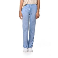 Spodnie dresowe z sznurek regulacyjny na co dzień. Niebieskie obuwie sportowe damskie LEONE 1947 APPAREL, bez wzorów, z dresówki. W wyprzedaży za 136.83 zł.