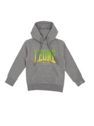 Bluza ciepły z kaptur na co dzień na siłownię. Szare bluzy damskie LEONE 1947 APPAREL, bez wzorów, bez kaptura. Za 105.21 zł.