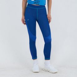Leggins treningowe damskie Capri Wrist. Niebieskie obuwie sportowe damskie ELPLAYER, bez zapięcia, na fitness i siłownię. W wyprzedaży za 80.00 zł.
