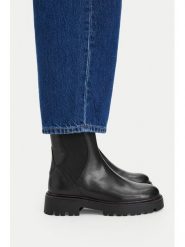 Lasocki Botki CEO-RST-58126-02 Czarny. Czarne botki damskie Lasocki, bez obcasa, na płaskiej podeszwie, bez zapięcia. Za 279.99 zł.