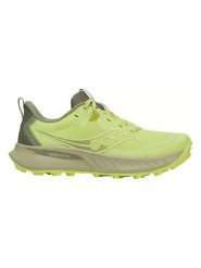 Saucony Buty "Peregrine 15" w kolorze jasnozielono-oliwkowym do biegania rozmiar: 40. Brązowe obuwie sportowe damskie Saucony, bez zapięcia, do biegania. Za 440.28 zł.