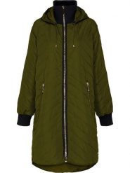 TicketWOMAN Płaszcz przejściowy "Julie" w kolorze khaki rozmiar: 40. Brązowe płaszcze damskie TicketWOMAN, bez wzorów, bez kaptura. Za 260.99 zł.