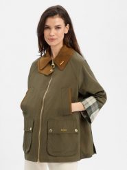 Barbour kurtka przejściowa - Icons Bedale Kobiety zielony, 46. Zielone kurtki damskie Barbour, bez wzorów, ze sztruksu, bez kaptura. Za 1,499.95 zł.