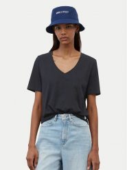 Marc O'Polo T-Shirt B01 2072 51331 Granatowy Regular Fit. Niebieskie t-shirty damskie Marc O'Polo, l, bez wzorów, z bawełny, bez kołnierzyka. Za 159.99 zł.